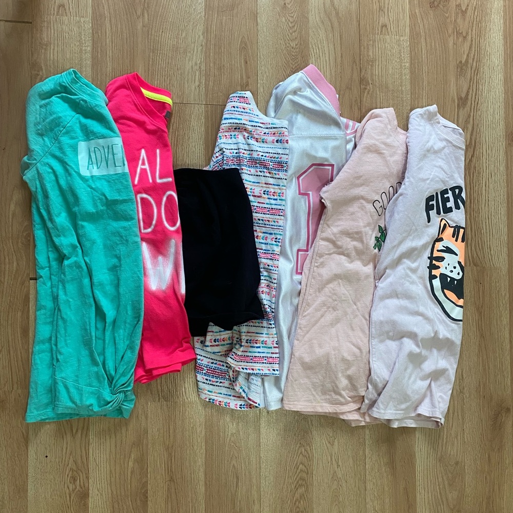 **Bundle** lot of girls summer tops